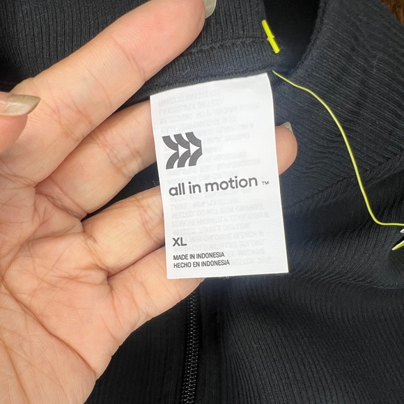 Women's Fleece Half Zip Pullover Sweatshirt - All In Motion XL - Picture 4 of 4